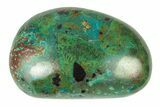 Polished Chrysocolla and Malachite Stone - Peru #250358-1